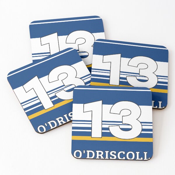 Item preview, Brian O'Driscoll 13 Leinster designed and sold by Scrum-Style.