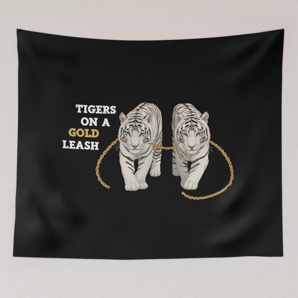 Item preview, Tigers on a Gold Leash - Lorde Royals lyrics designed and sold by Corinne Alexa Jackson.