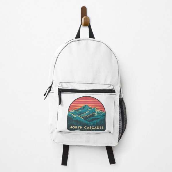 Item preview, Retro North Cascades National Park designed and sold by wildTrack---.