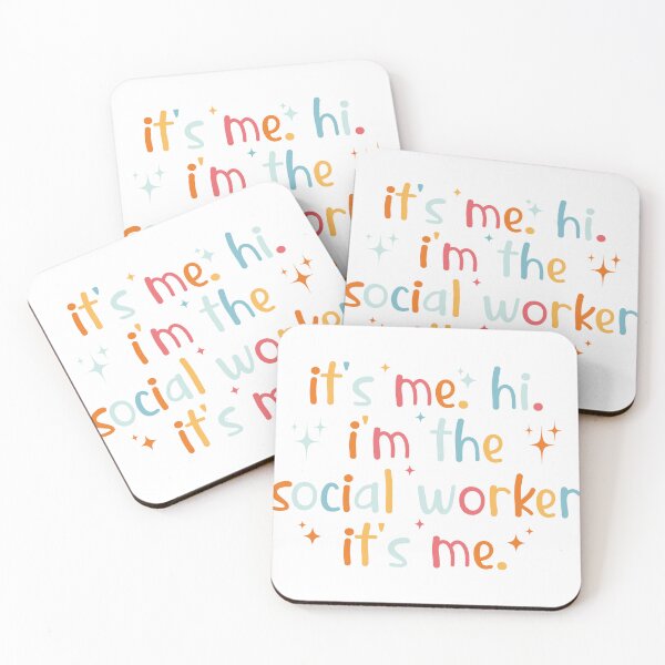 Item preview, It's Me Hi I'm The Social Worker It's Me, Sarcastic designed and sold by faridman.