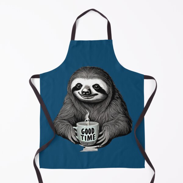 Item preview, "Sloth Relaxing with a Warm Cup of Coffee" designed and sold by GART27.
