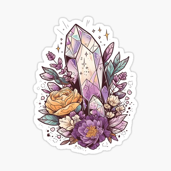 Item preview, Floral crystals designed and sold by MendaciousMina.