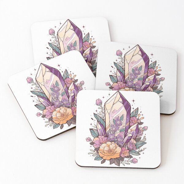 Item preview, Floral crystals designed and sold by MendaciousMina.