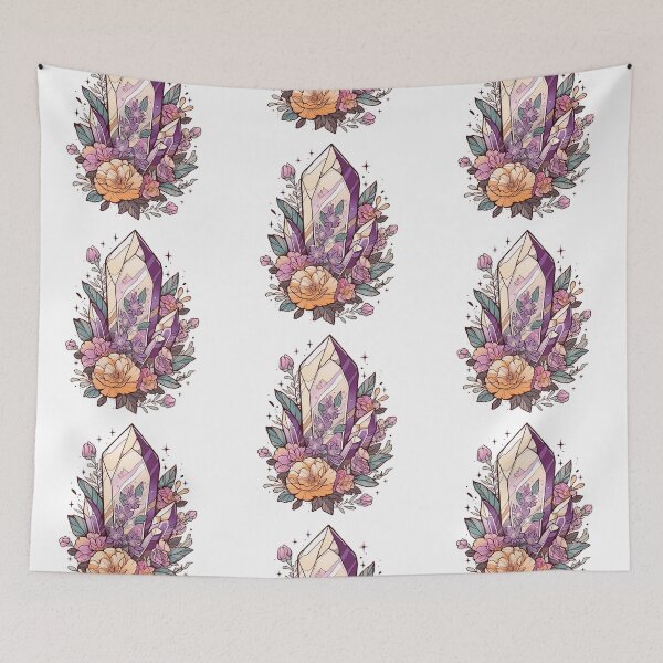 Item preview, Floral crystals designed and sold by MendaciousMina.