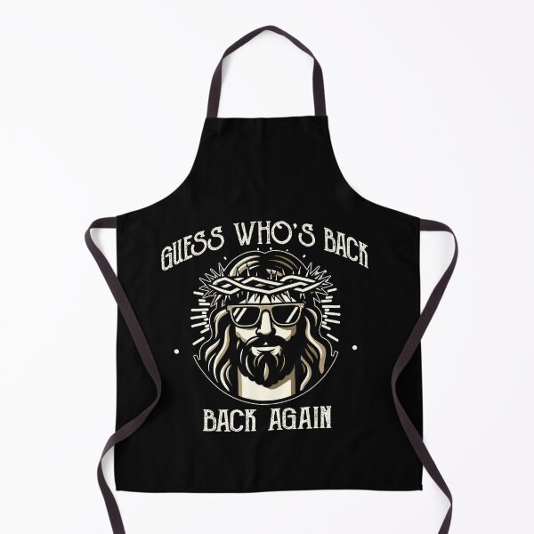 Item preview, Guess Whos Back? Back Again Happy Easter Jesus Christian designed and sold by Dressed For Duty.