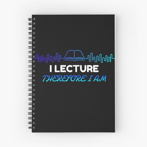 Item preview, I Lecture, Therefore I Am designed and sold by BoldImpDes.