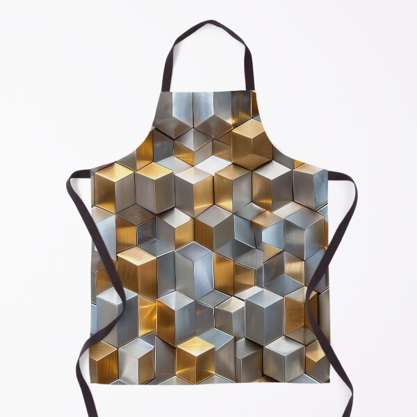 Item preview, Abstract Metallic Cubes designed and sold by Creet-Design.