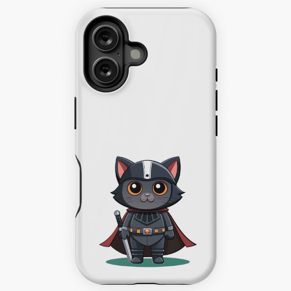 Vista previa del artículo con la obra «Gato Darth Vader», diseñado y vendido por Ambrosiopolis.