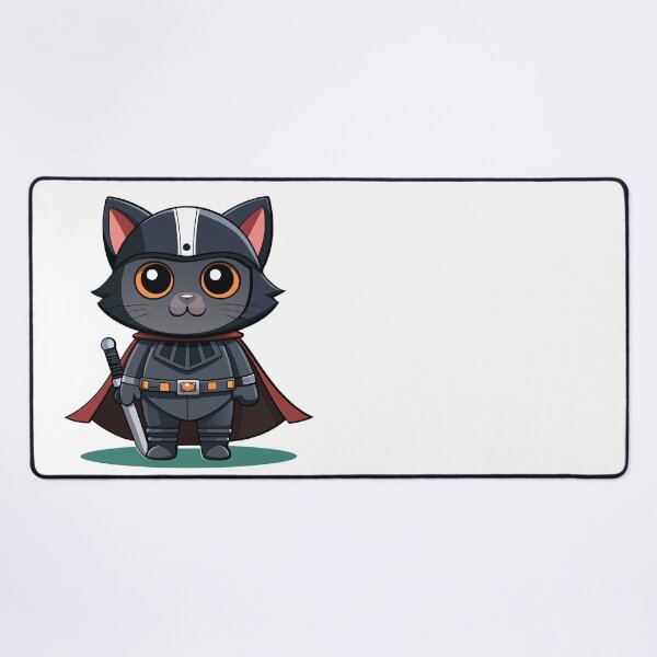 Vista previa del artículo con la obra «Gato Darth Vader», diseñado y vendido por Ambrosiopolis.