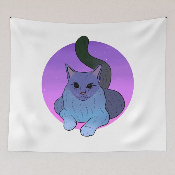 Item preview, A cat hypnotized by night designed and sold by notevidia.