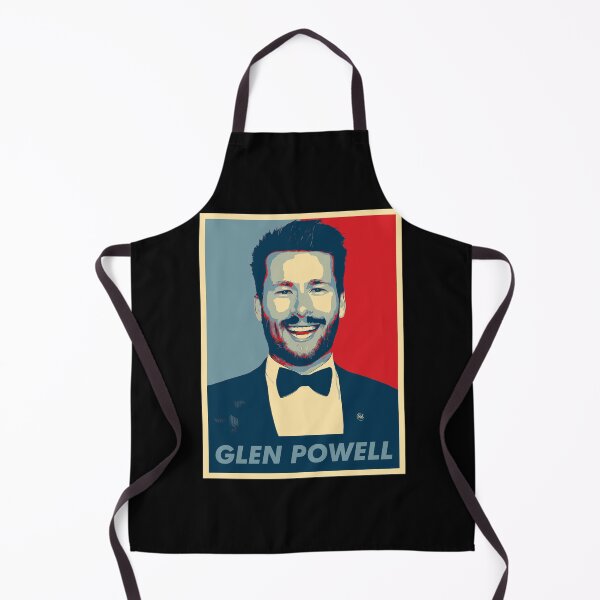 Artikelvorschau, Der lächelnde Glen Powell entworfen und verkauft von vanzone-studio.