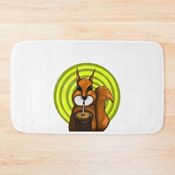 Item preview, Psy ardilla con café designed and sold by Maryart8.