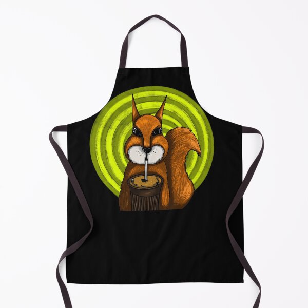 Item preview, Psy squirrel with coffee designed and sold by Maryart8.