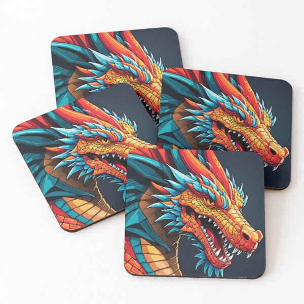 Item preview, colorful dragon fantasy art designed and sold by dimitrisbar.