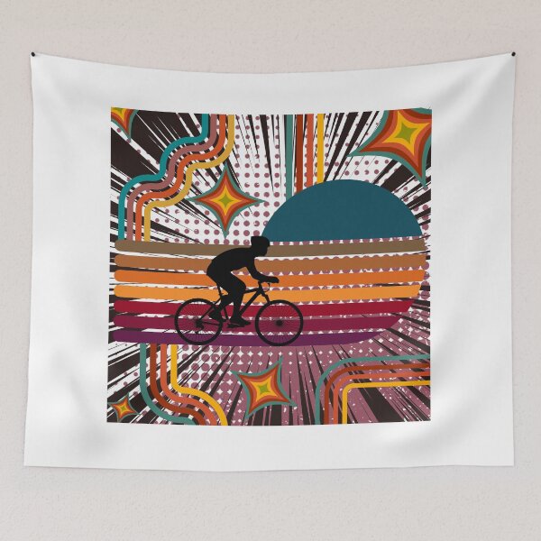 Item preview, Retro bicycle, retro cycling designed and sold by Abelievingheart.