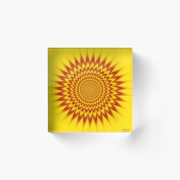 HYPNOTIC VIBES Acrylic Block