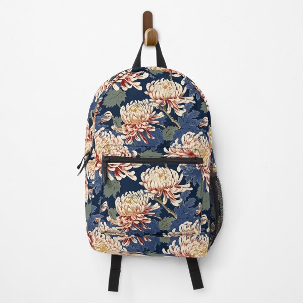 Item preview, Chrysanthemum Cascade - Seamless Pattern Furoshiki Design designed and sold by KokoroCreations.