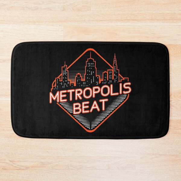 Item preview, Metropolis Beat Neon Shield designed and sold by SplashTastic.