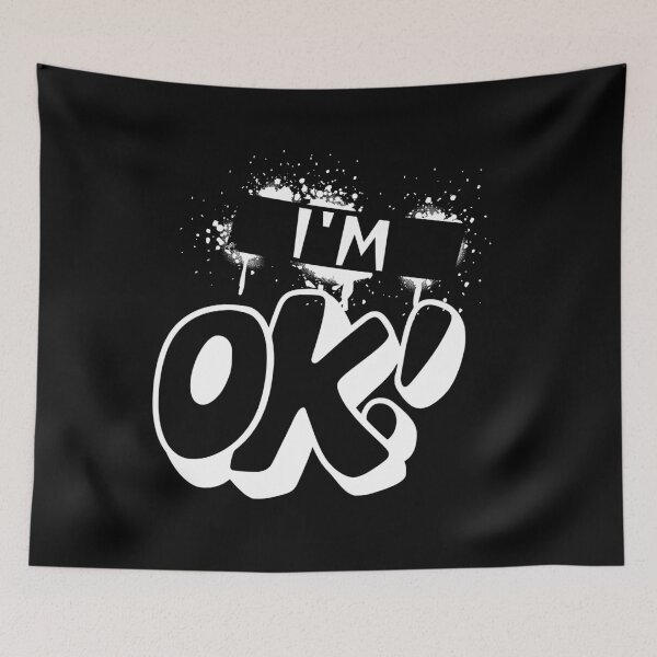 Item preview, I'm Okay Simple and expressive design designed and sold by Azrou shop.