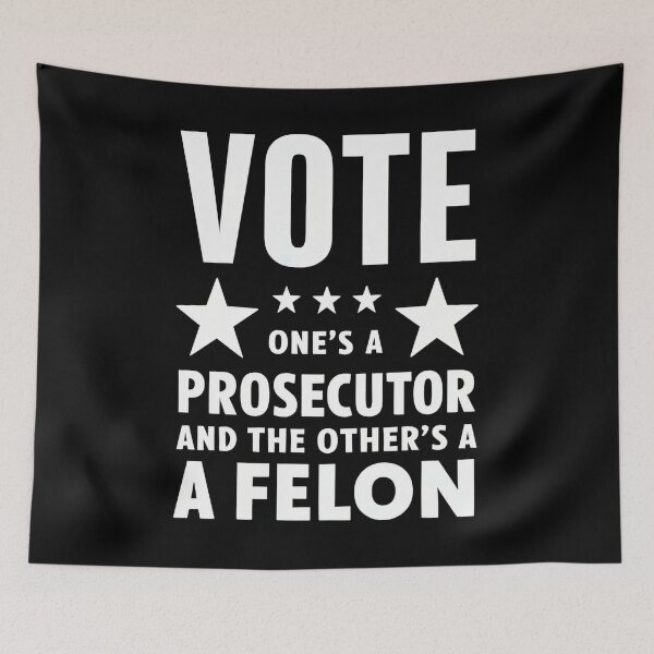 Item preview, Prosecutor vs Felon Vote designed and sold by Pine-Shop.