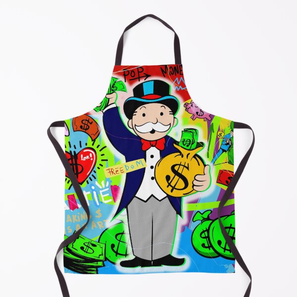 Item preview, Monopoly Man Holding $ Bag Corporation Graffiti designed and sold by DonVivaldo.