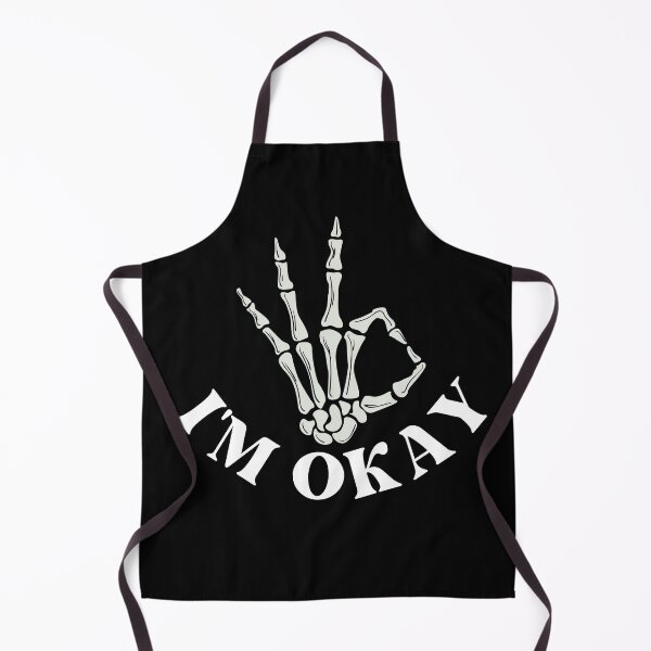 Item preview, I'm Okay Simple and Expressive Skeleton Design designed and sold by Azrou shop.