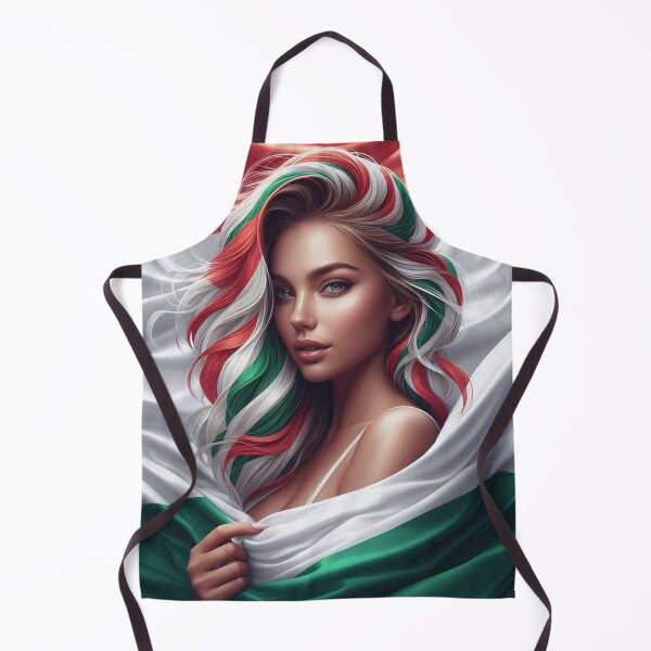 Item preview, Hungarian Woman with Hungarian Flag designed and sold by Simplybe1.