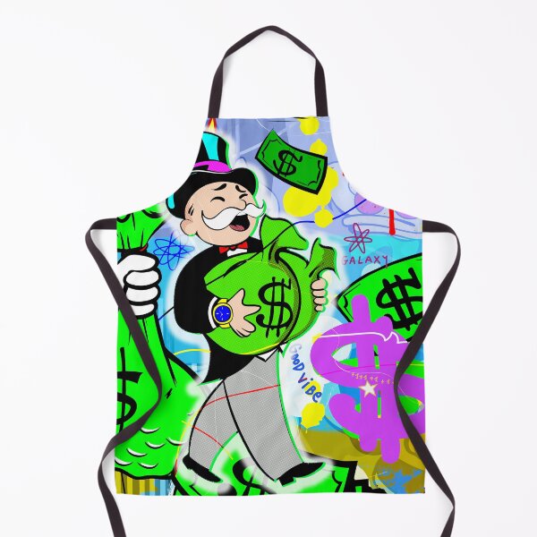 Item preview, Monopoly Man Luxury Money Rain - Uncle Scrooge in the sky designed and sold by DonVivaldo.