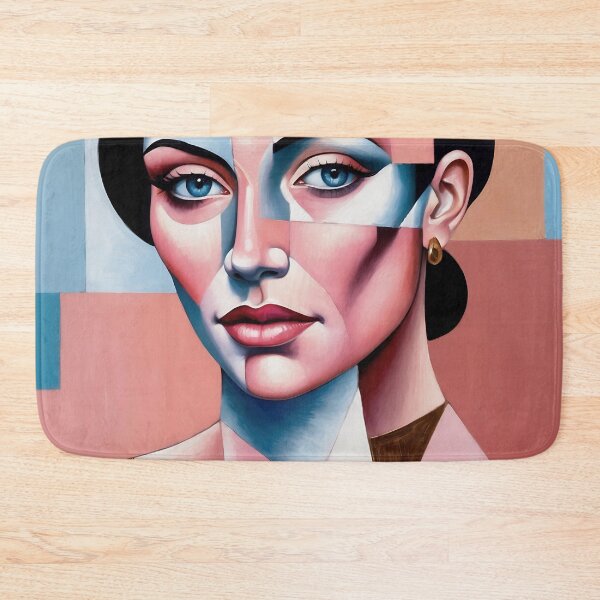 Item preview,  Feminine Cubism - Abstract Portrait designed and sold by Frame of Mind .