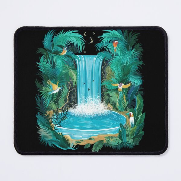 Item preview, Enchanted Waterfall Oasis designed and sold by MyNiceDesigns.