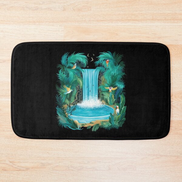 Item preview, Enchanted Waterfall Oasis designed and sold by MyNiceDesigns.