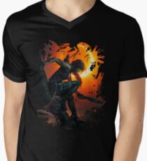 Lara's Shadow Men's V-Neck T-Shirt
