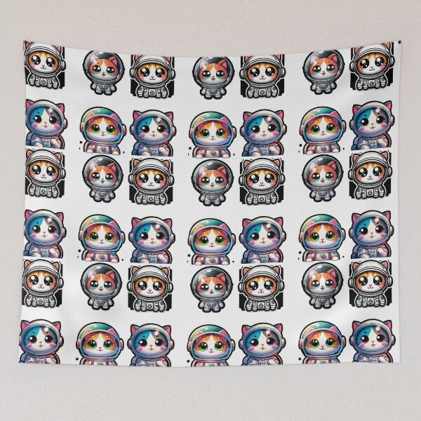 Item preview, Colorful Cosmic Kittens Pack designed and sold by joejiing.