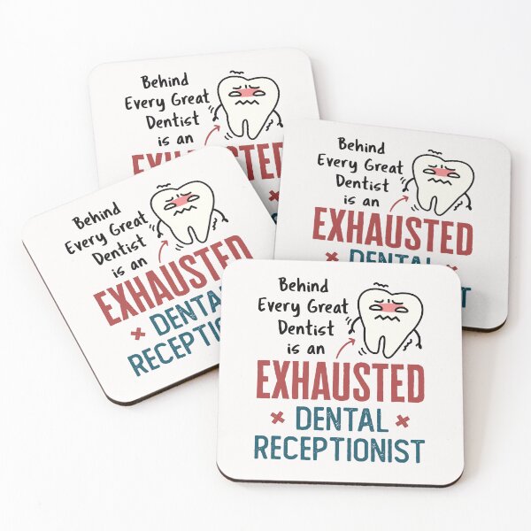 Item preview, Funny Dental Receptionist Exhausted  designed and sold by jaygo.