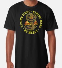 Cobra Kai - Strike First - Strike Hard - Keine Gnade - HD Distressed Variante 2 Longshirt