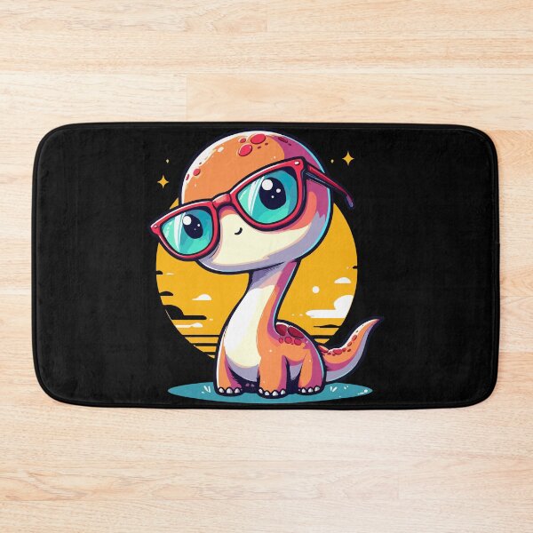Item preview, Dinosaur Brachiosaurus In Sunglasses Summer designed and sold by TomFrontierArt.