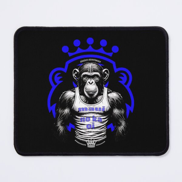 Item preview, Workout Monkey Blue designed and sold by 1DropApparel.