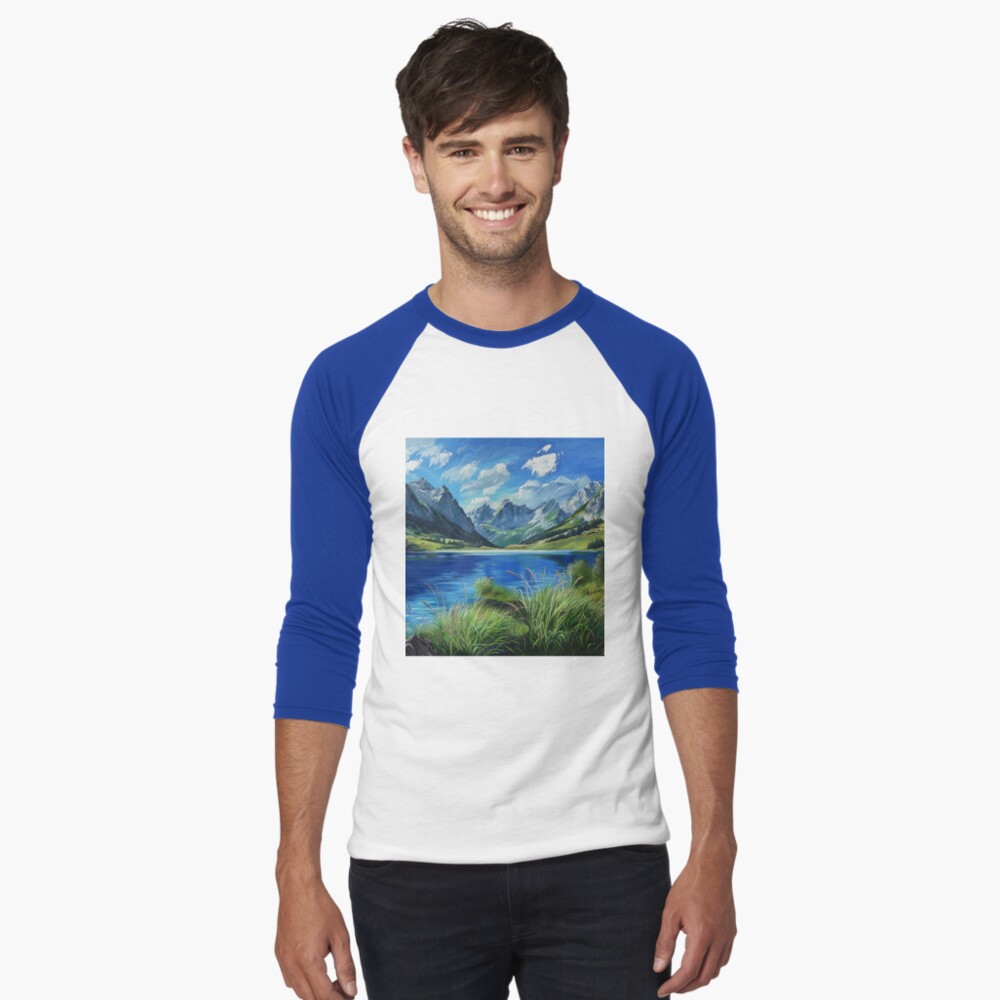 Item preview, Baseball ¾ Sleeve T-Shirt designed and sold by GrinGalore.