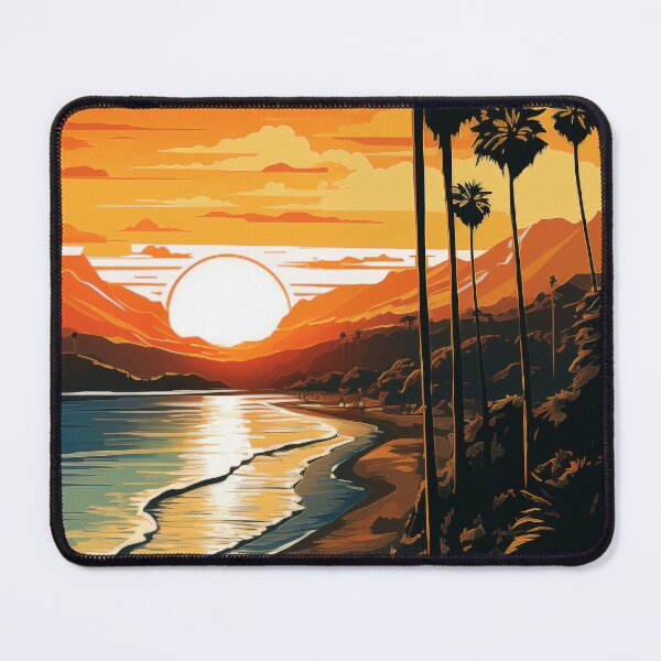 Item preview, Serene California Beach #4 designed and sold by Anuchartl.