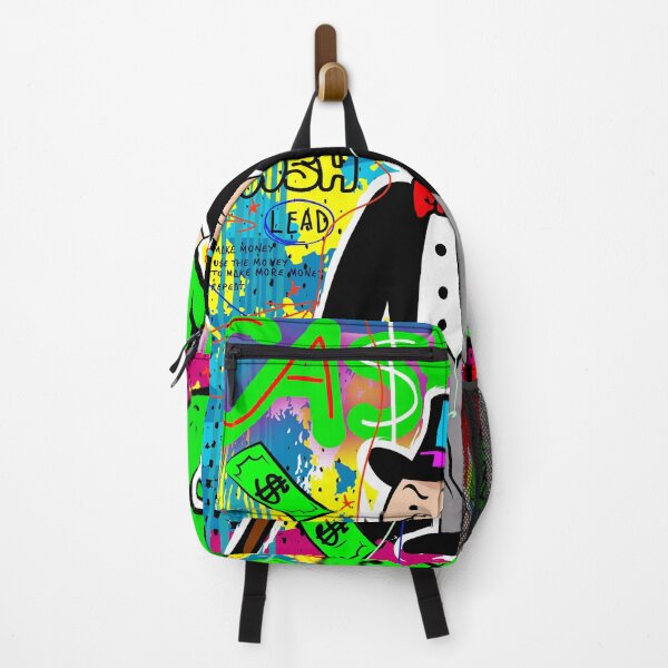 Item preview, Monopoly Man Holding $ Dollar Bag Vivid Artwork designed and sold by DonVivaldo.