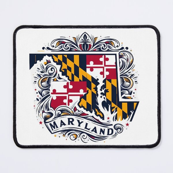 Item preview, Celebrate Maryland Spirit: Unique State Flag Design for True Locals! designed and sold by 7Four1.