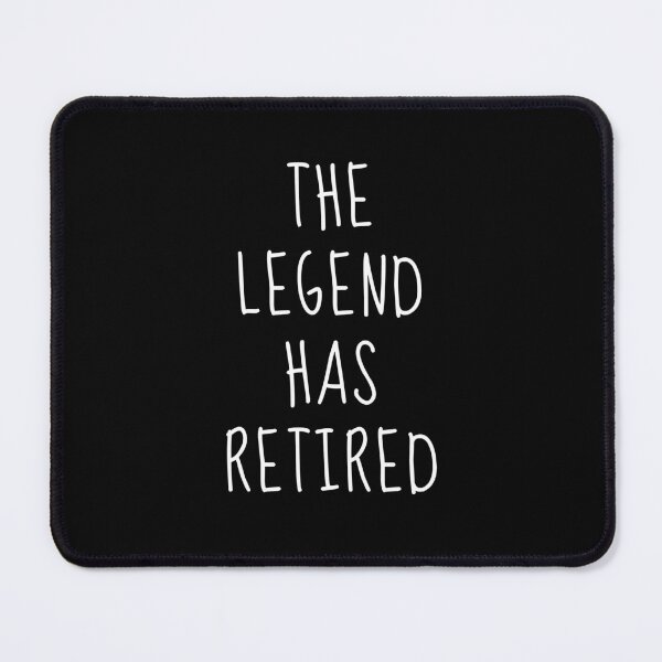Item preview, The Legend Has Retired, Funny Retirement Gift designed and sold by FarmOfCuties.