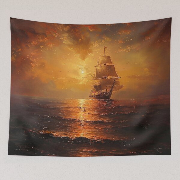 Item preview, Sunset At Sea designed and sold by GrinGalore.