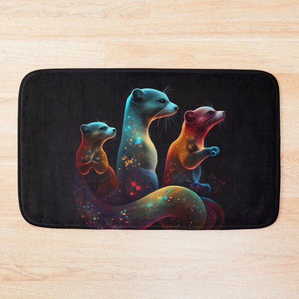 Item preview, Galactic Weasel Trio designed and sold by Sillytoe.