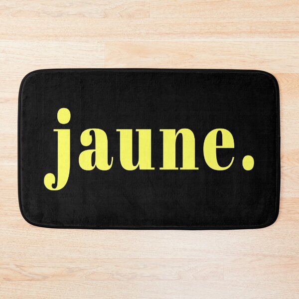 Item preview, Jaune French Word Yellow designed and sold by Jeallan Designs.