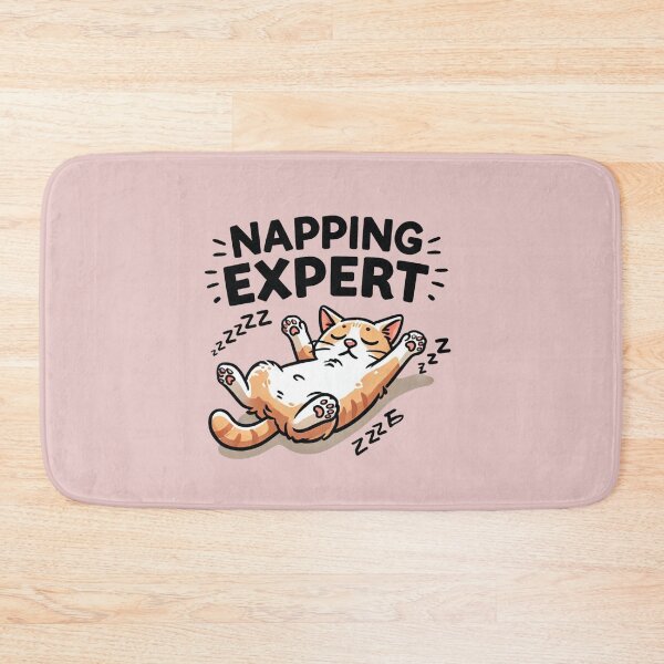 Item preview, Napping Expert Cat designed and sold by AnyMar2023.