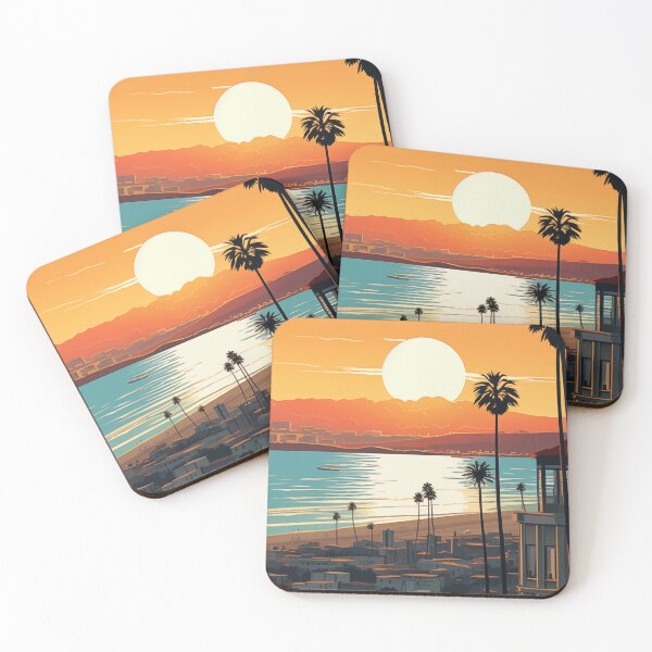 Item preview, Serene California Beach #6 designed and sold by Anuchartl.