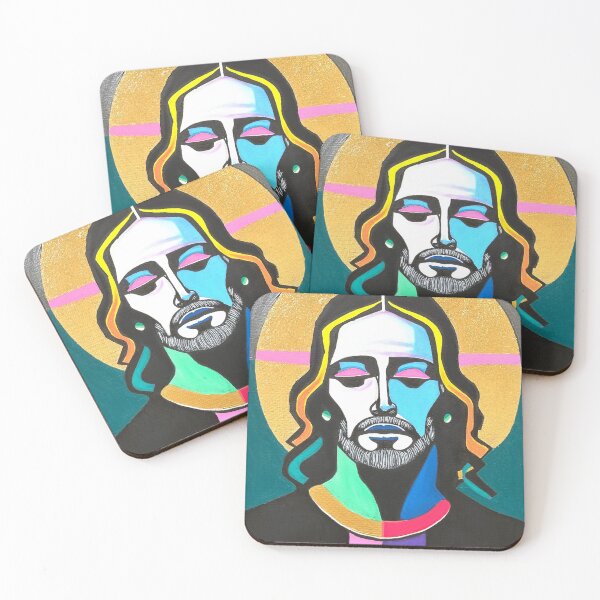 Item preview, Jesus today, artist: ROSSI, acrylic, pop art, modern art, Jesus portrait designed and sold by ROSSI Roger Wagner.