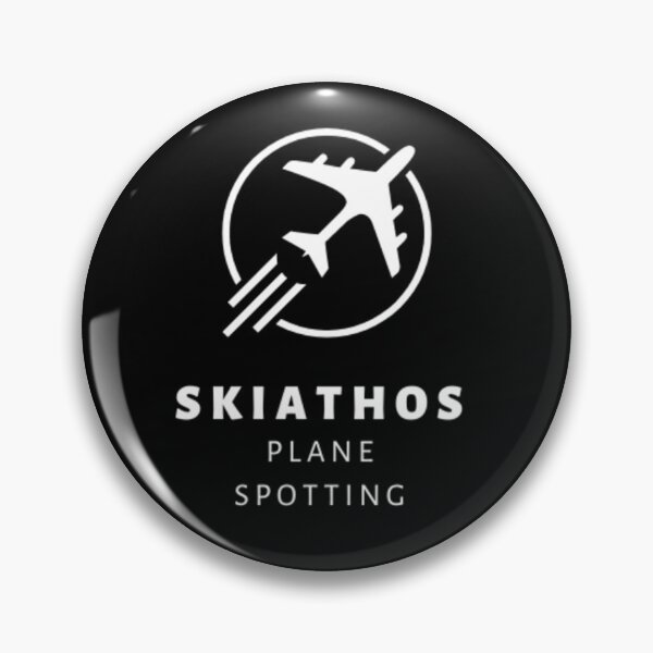 Item preview, Skiathos Plane-Spotting Logo designed and sold by Phototravex.