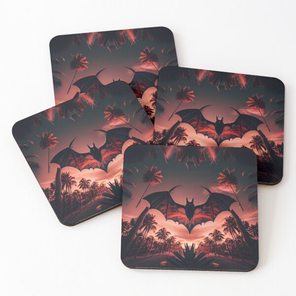 Item preview, Tropical Bat at Twilight designed and sold by Sillytoe.